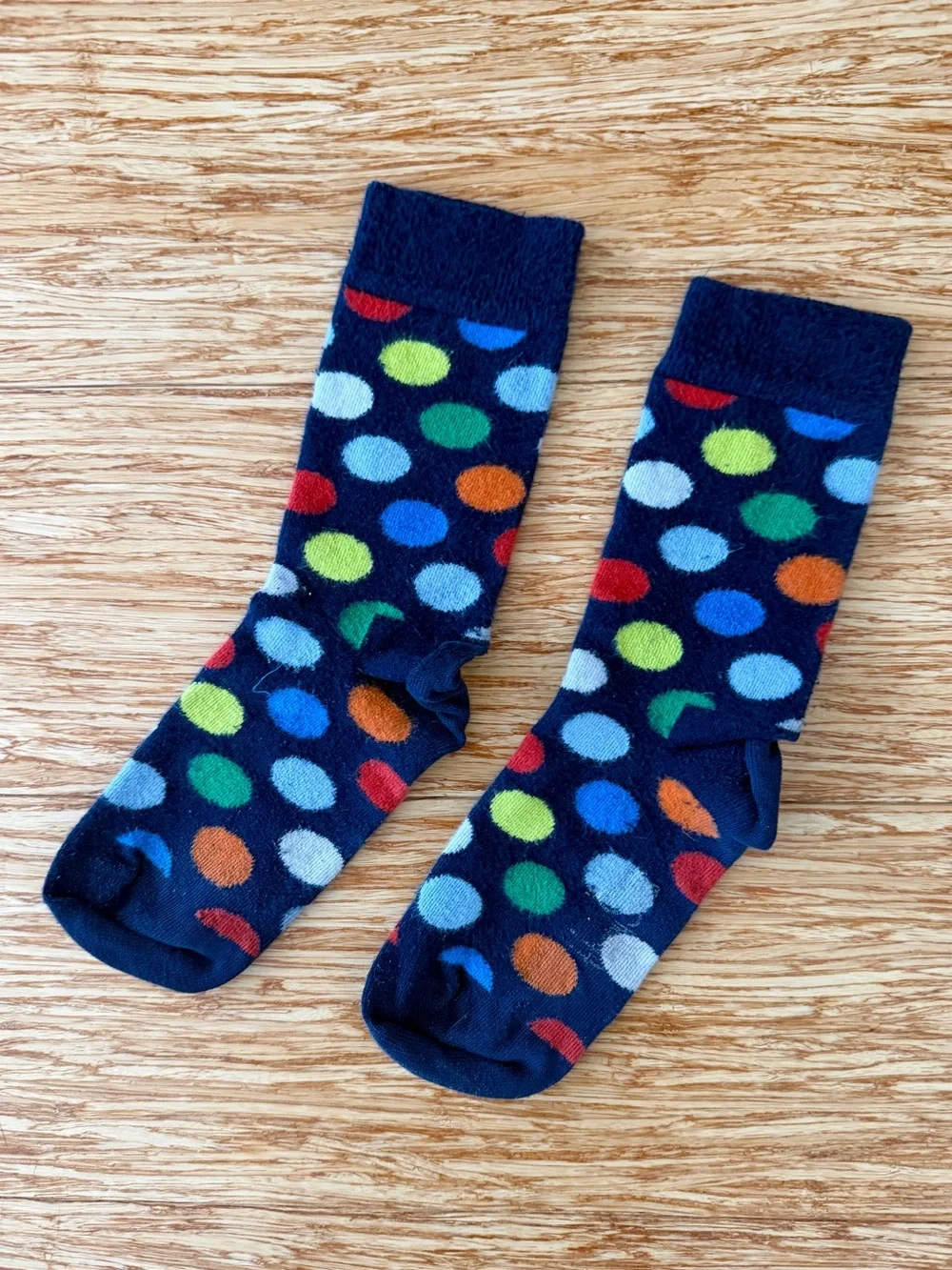 LOT 8 Pairs Women's Happy Socks Small 9-11 36-40